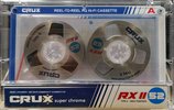 Compact Cassette CRUX RX 52 "tape by BASF" Type II Chrome 2023 Worldwide