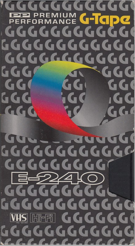VHS, Video Home System G-Tape 240 Type I Normal 1992 Australia
