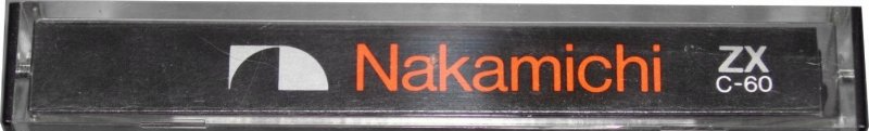 Compact Cassette:  Nakamichi - Metalloy 60