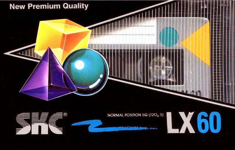 Compact Cassette: Sunkyong Magnetic Limited (SKM) SKC - LX 60