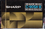 Compact Cassette Sharp SX 90 Type II Chrome 1979 Worldwide