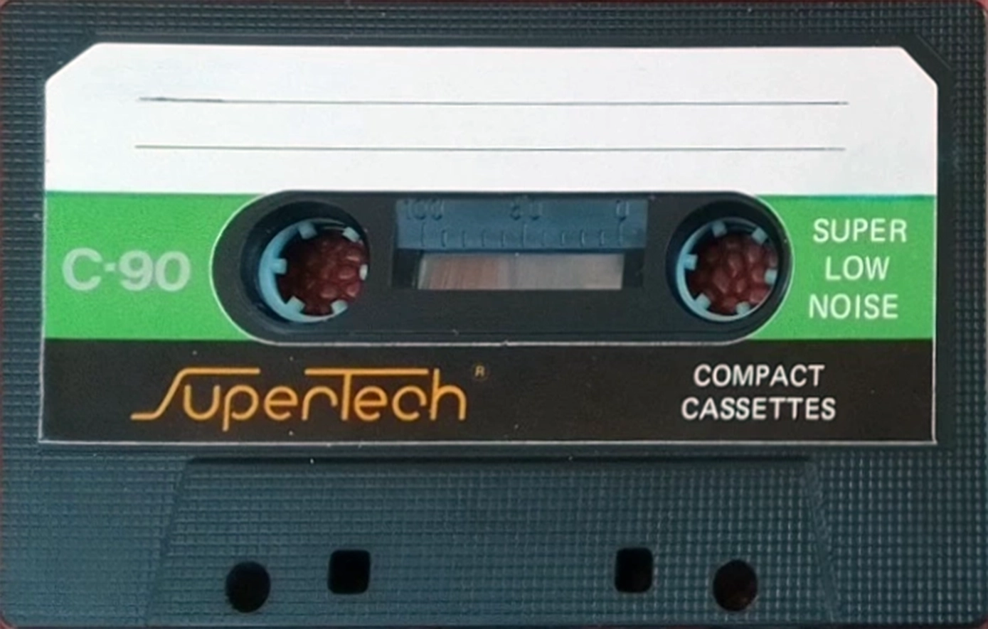 Compact Cassette SuperTech 90 Type I Normal Unknown Country