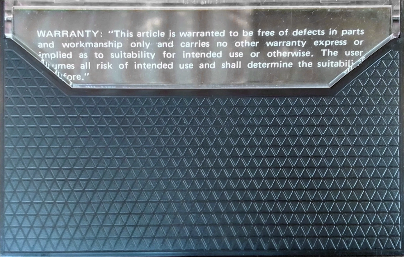Compact Cassette SuperTech 90 Type I Normal Unknown Country