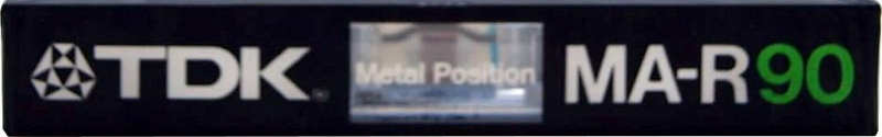 Compact Cassette TDK MA-R 90 Type IV Metal 1982 Australia, Europe