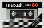 Compact Cassette Maxell UD 60 Type I Normal 1978 Japan