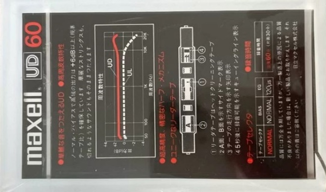 Compact Cassette: Maxell / Hitachi Maxell - UD 60