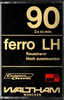 Compact Cassette Waltham 90 "LH" Type I Normal 1979 Germany