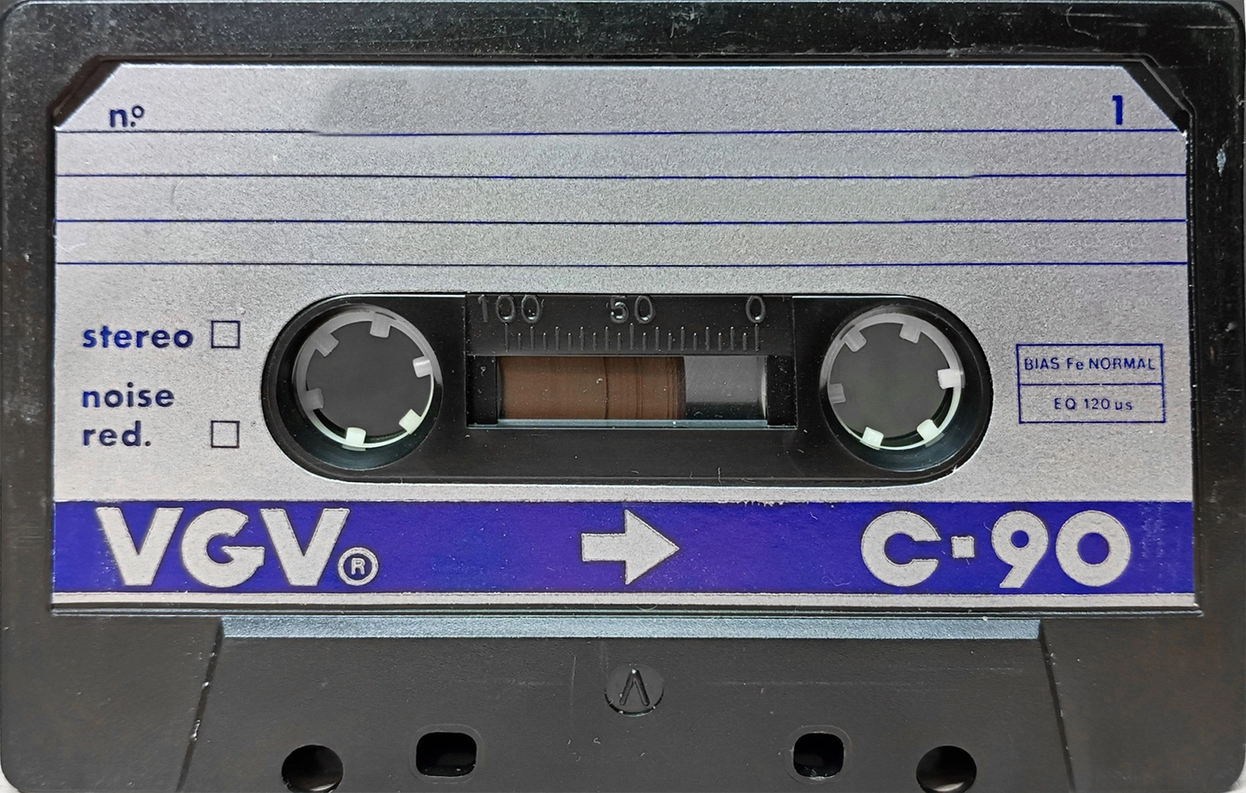 Compact Cassette VGV 90 Type I Normal 1985 Spain