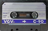 Compact Cassette VGV 90 Type I Normal 1985 Spain