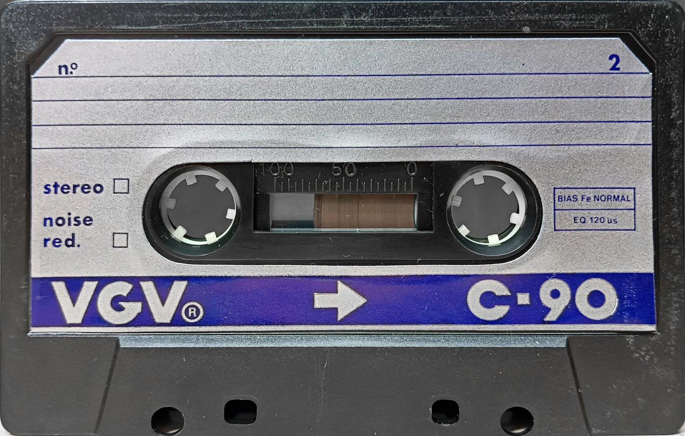 Compact Cassette VGV 90 Type I Normal 1985 Spain