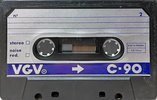 Compact Cassette VGV 90 Type I Normal 1985 Spain