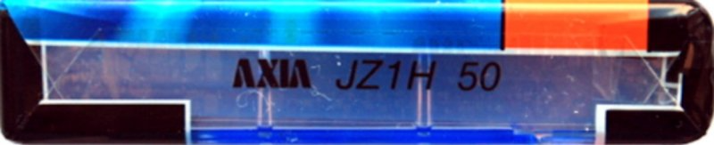 Compact Cassette AXIA J`z 1 50 "JZ1H 50" Type I Normal 1998 Japan