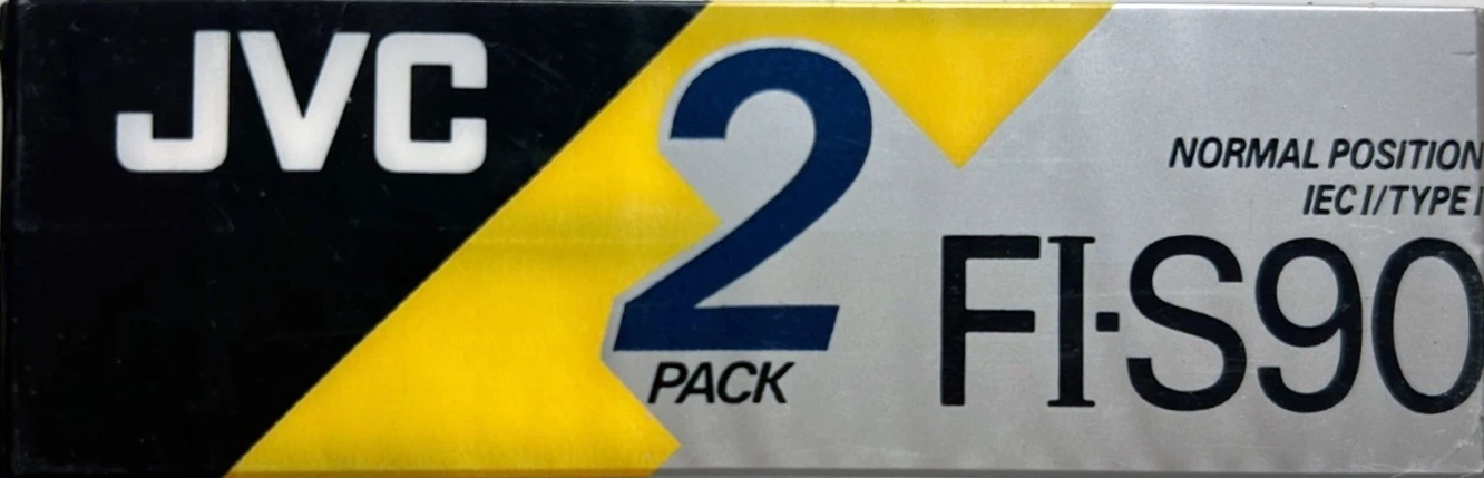 2 pack JVC FI-S 90 "F1-S90A-2P" Type I Normal 1990 North America