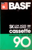 Compact Cassette BASF SK 90 "Plastic case" Type I Normal 1973 USA