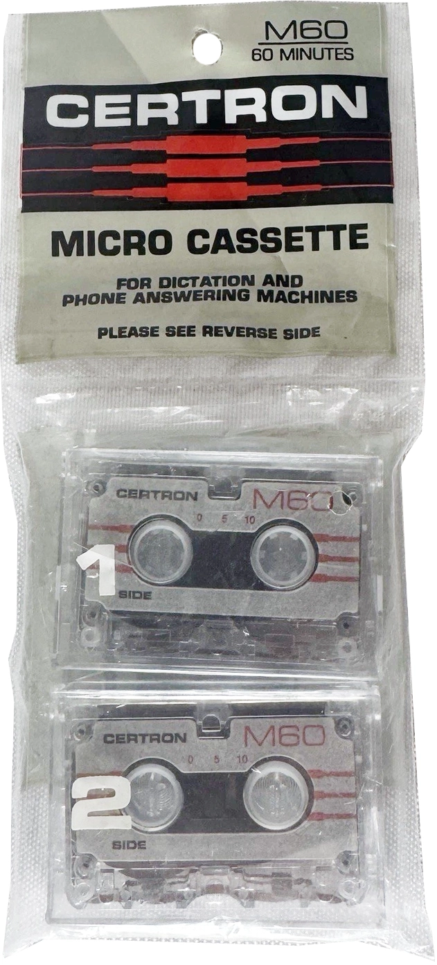 Soft Pack Certron 60 Type I Normal 1986 USA