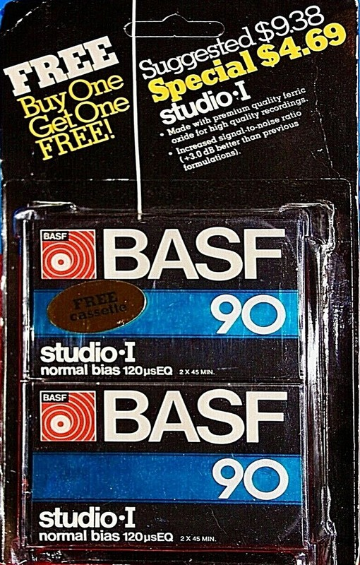 Blister: BASF  - Studio I 90