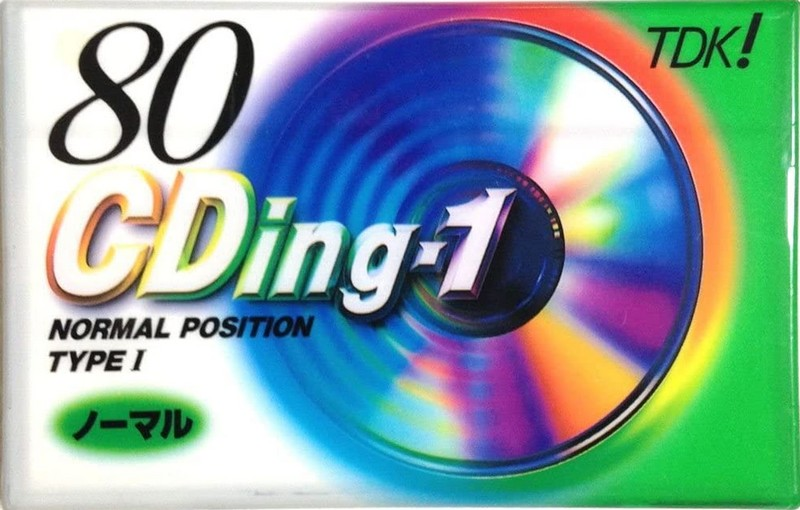 Compact Cassette: TDK  - CDing-1 80