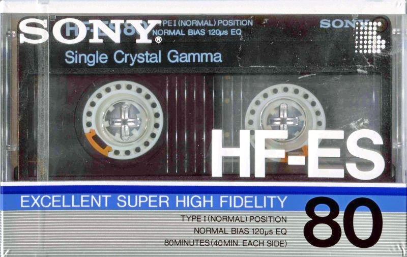 Compact Cassette: Sony  - HF-ES 80