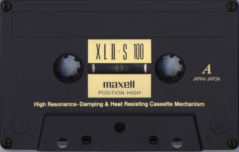 Compact Cassette Maxell XLII-S 100 Type II Chrome 1998 North America