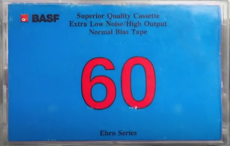 Compact Cassette: BASF  -  60