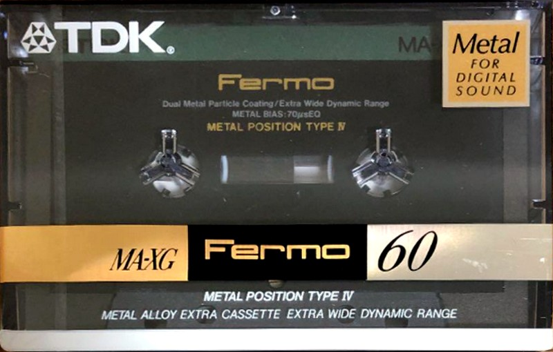 Compact Cassette: TDK  - MA-XG 60