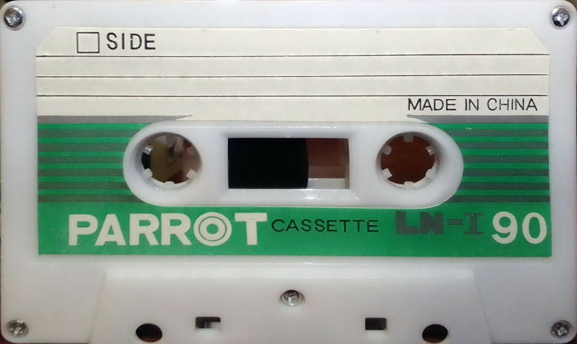 Compact Cassette Parrot LN-I 90 Type I Normal China