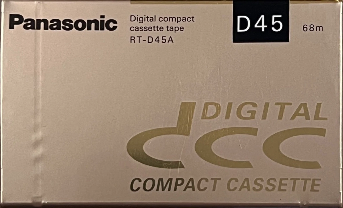 DCC Panasonic 45 "RT-D45A" Type I Normal 1992 North America
