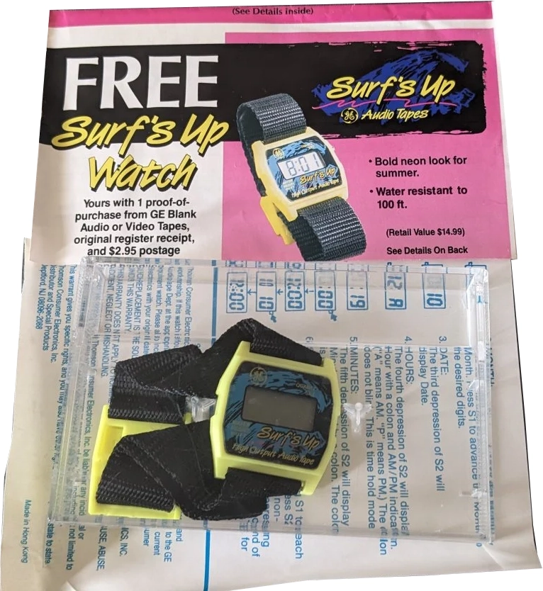 Promo GE / General Electric GE-HO 90 Type I Normal 1988 USA