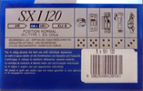 Compact Cassette Maxell SX 120 "SX I" Type I Normal 1991 Europe