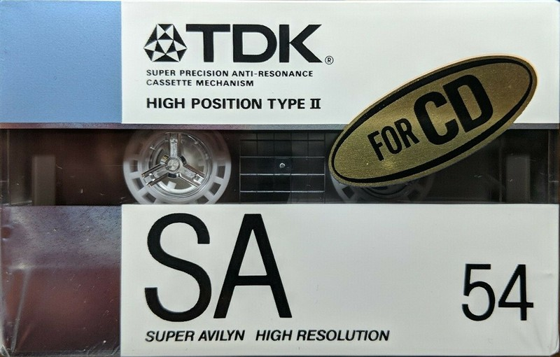 Compact Cassette: TDK  - SA 54