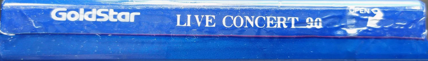 Compact Cassette Goldstar Live concert 90 Type I Normal 1993 Canada