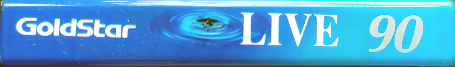 Compact Cassette Goldstar Live concert 90 Type I Normal 1993 Canada