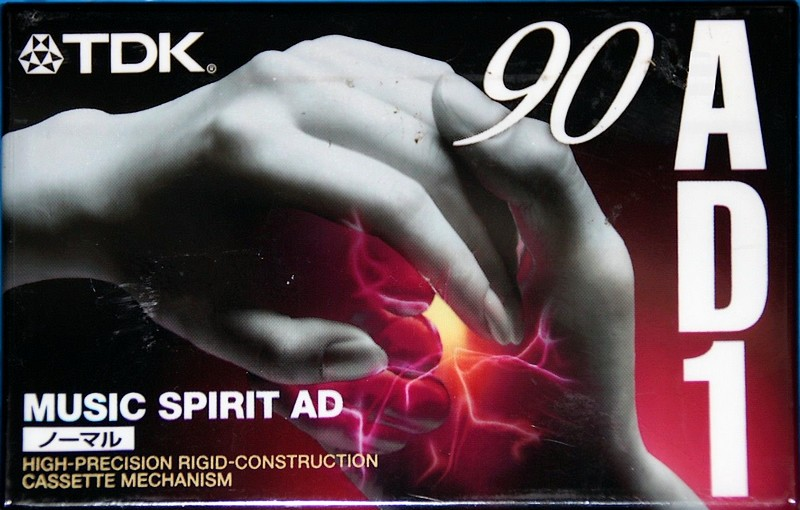 Compact Cassette TDK AD1 90 "AD1-90S" Type I Normal 1997 Japan