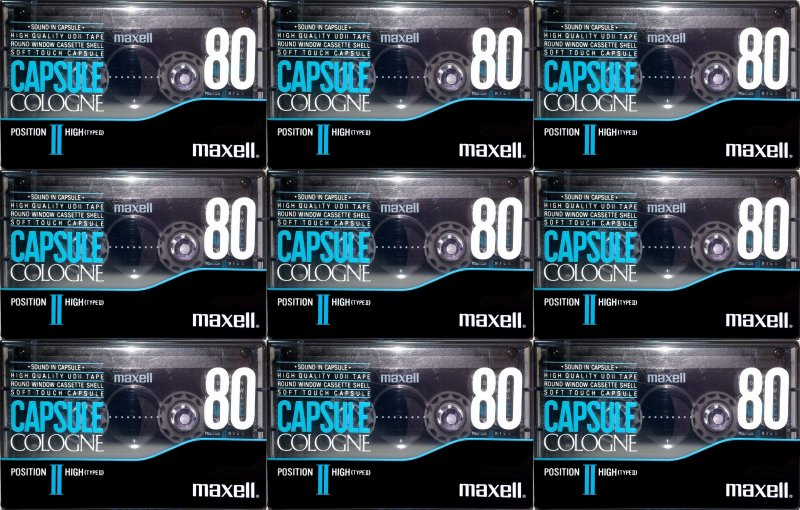 Compact Cassette: Maxell / Hitachi Maxell - Cologne 80