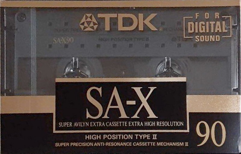 Compact Cassette: TDK  - SA-X 90