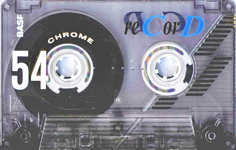 Compact Cassette BASF Record II 54 Type II Chrome 1995 Europe