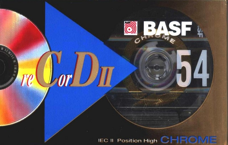 Compact Cassette: BASF  - Record II 54