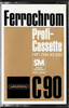 Compact Cassette Grundig Profi-Cassette 90 Type III Ferro Chrome 1974 Europe