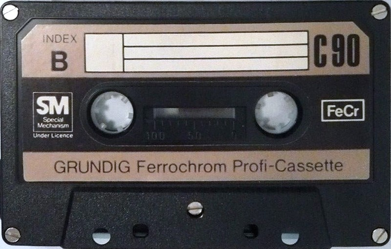 Compact Cassette: BASF Grundig - Profi-Cassette 90