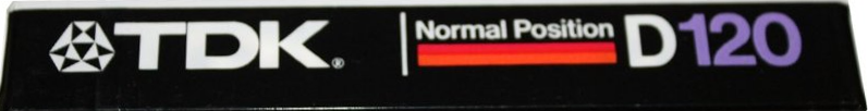 Compact Cassette TDK D 120 Type I Normal 1982 Japan
