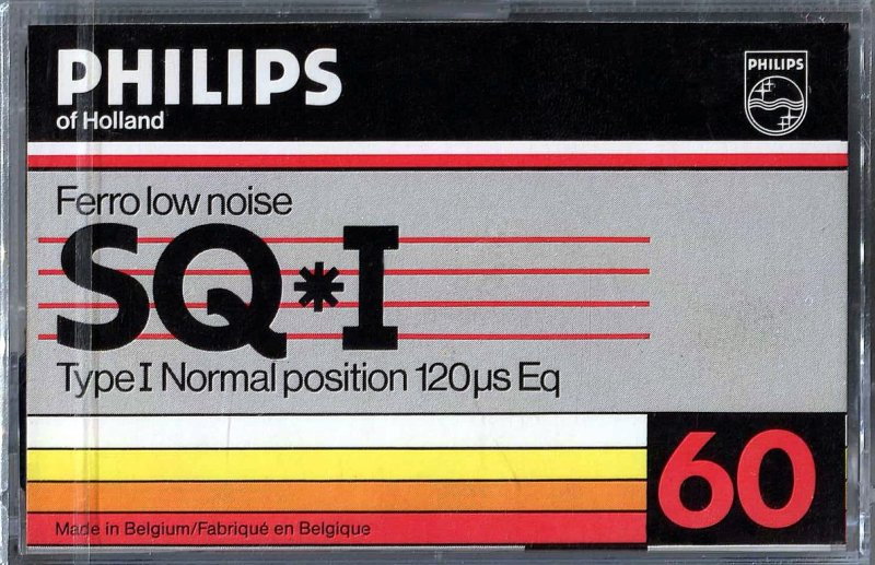 Compact Cassette: Philips  - SQ-I 60