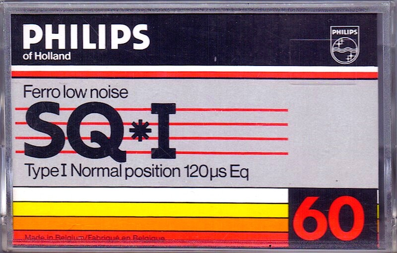 Compact Cassette: Philips  - SQ-I 60