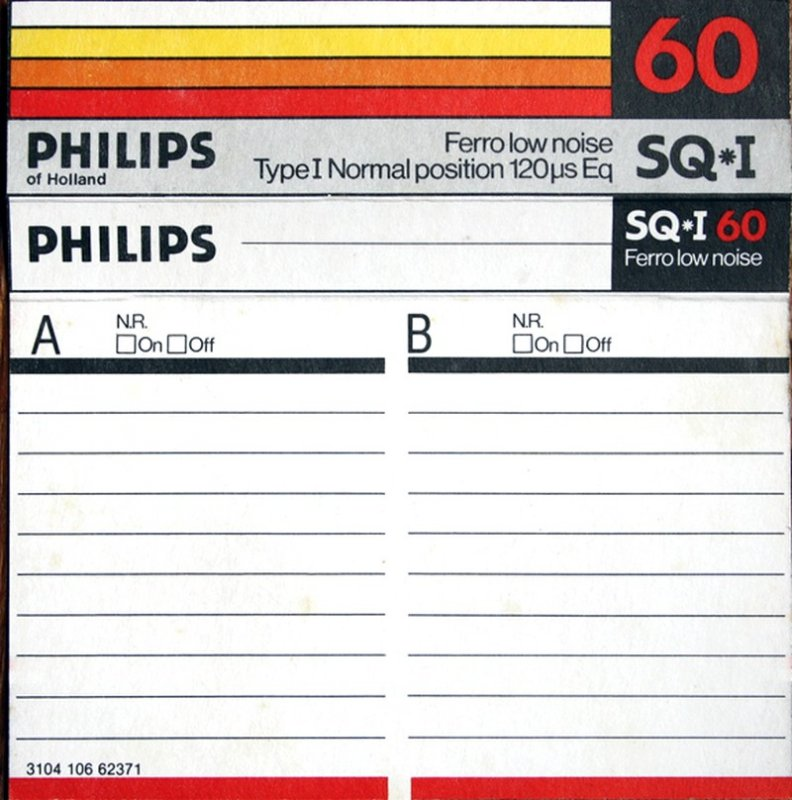 Compact Cassette: Philips  - SQ-I 60