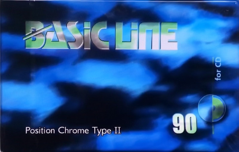 Compact Cassette Basic Line 90 Type II Chrome Europe