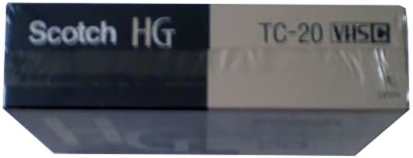 Video8, Hi8, Digital8 Scotch HG 20 Type IV Metal 1992 Japan