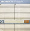Compact Cassette Grundig HiFi-Cassette 60 Type II Chrome 1976 Europe