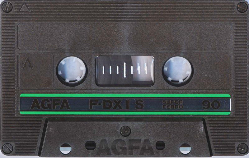 Compact Cassette: AGFA  - F-DX I S 90