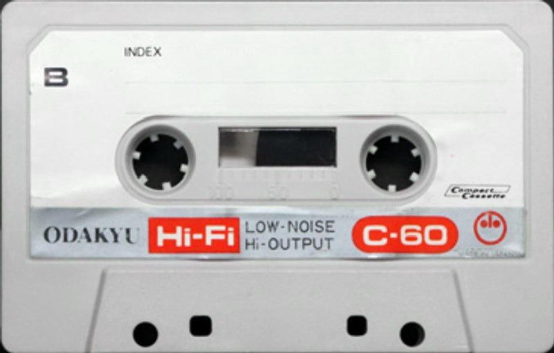 Compact Cassette Odakyu 60 Type I Normal 1975 Japan