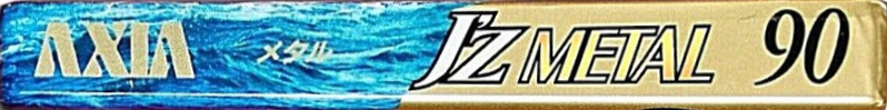 Compact Cassette AXIA J`z Metal 90 "JZMC 90" Type IV Metal 1995 Japan