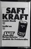 Compact Cassette Saft 60 "KRAFT" Type II Chrome 1981 Germany